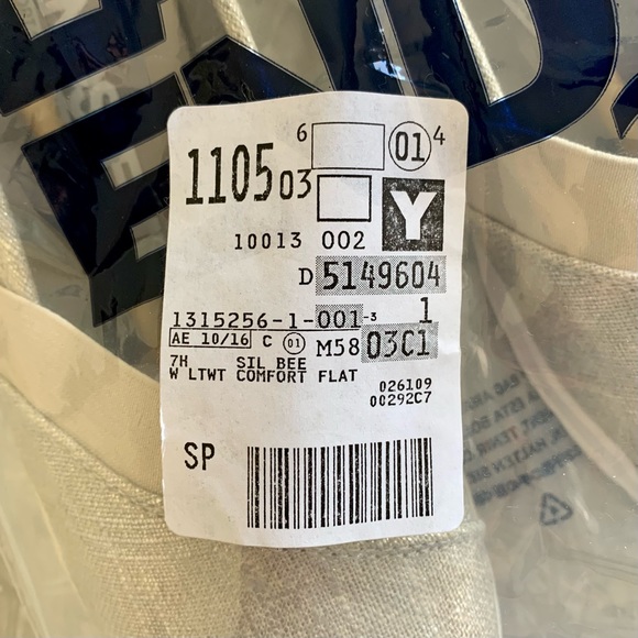 NWT Lands’ End Gatas Comfort Step Slip-On Metallic 7.5 - Picture 11 of 11